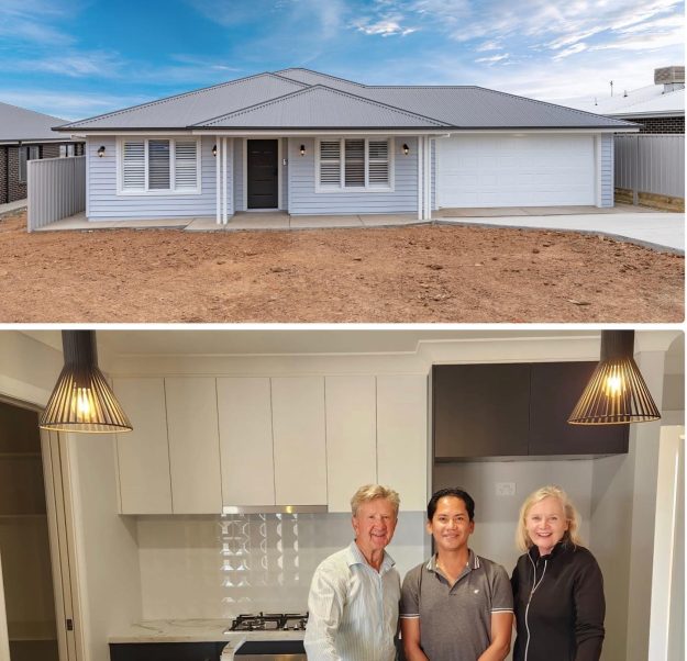Hand over day! thanks Jerry for choosing Wayne Carter Homes Hand over day! thanks Jerry for choosing Wayne Carter Homes to build your beauti...