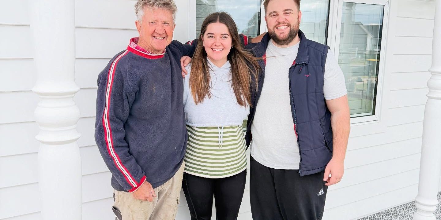 Happy handover day!  It’s always a pleasure to build for such a lovely family an...